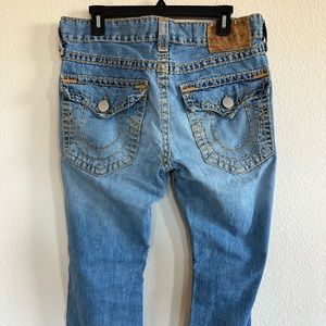 True Religion Billy Super T jeans for men size 33.